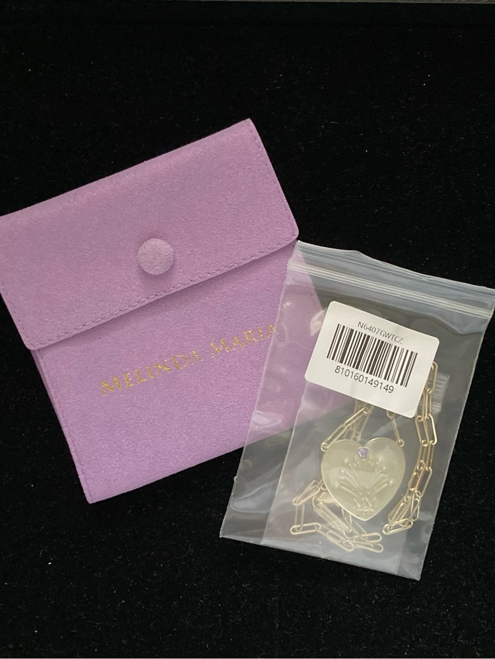 Melinda Maria Limited Edition Gold “20th Anniversary” Necklace/$125 RETAIL/NEW!